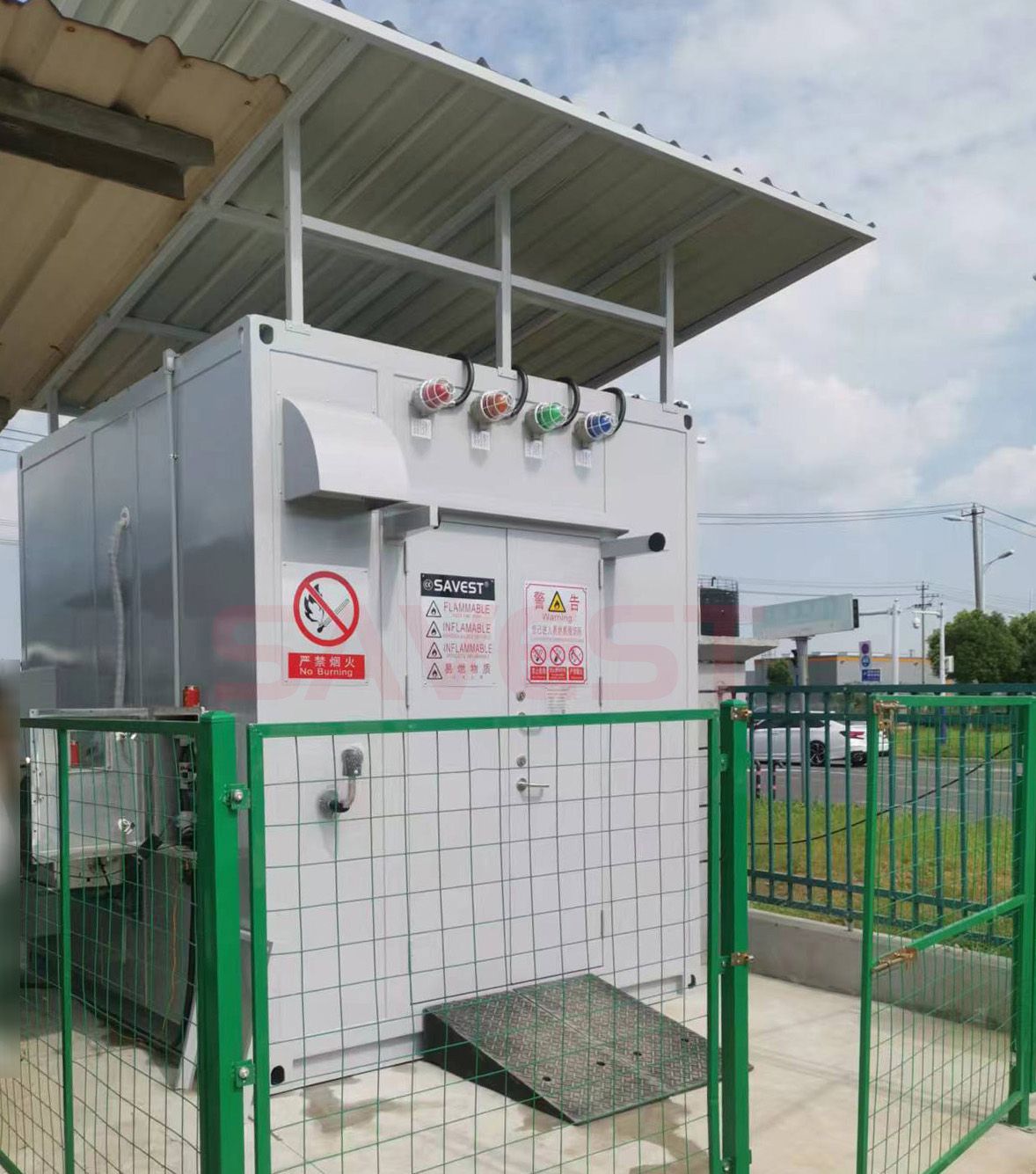 图片 1 室外危化品暂存柜